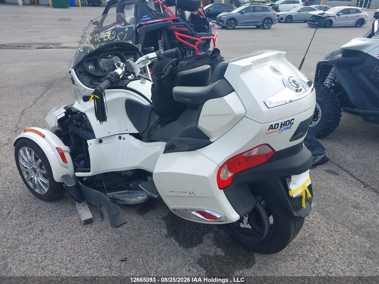 2BXNBDD15EV008707 · 2014 CAN-AM SPYDER ROADSTER RT/RTS/RT LIMITED · 3/24