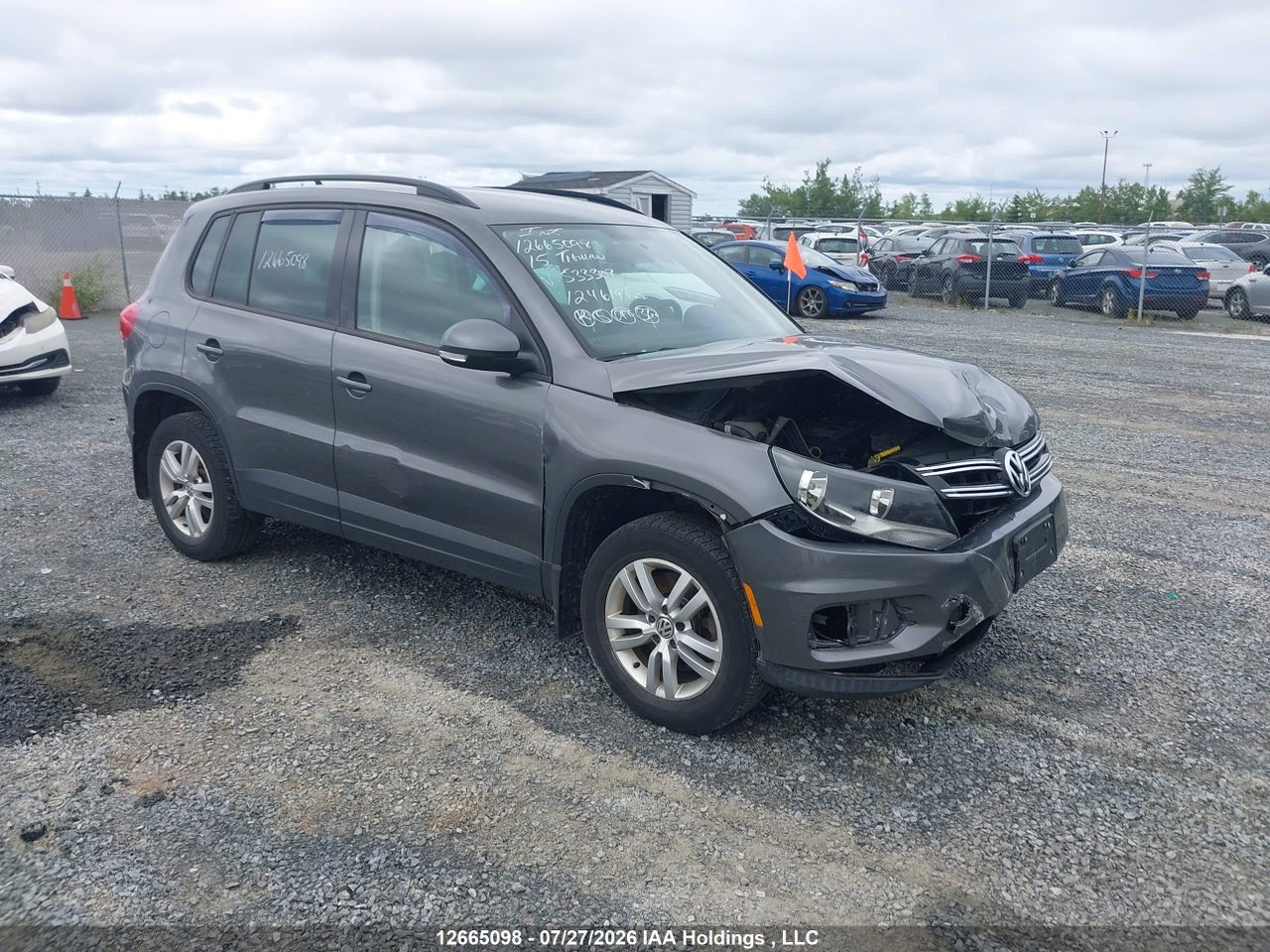 WVGHV7AX1FW533307 · 2015 VOLKSWAGEN TIGUAN S/SE/SEL/R-LINE