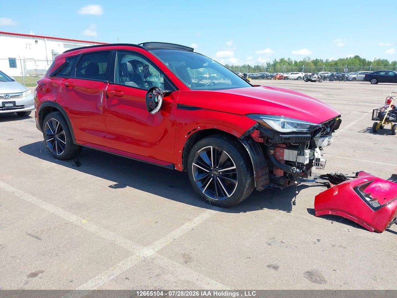 3PCAJ5FB4PF118264 · 2023 INFINITI QX50 SPORT