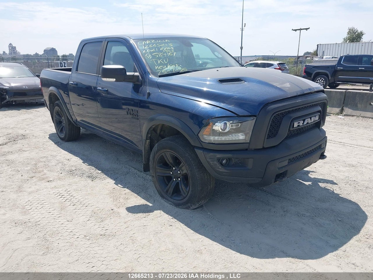 1C6RR7LG4MS584161 · 2021 RAM 1500 CLASSIC SLT