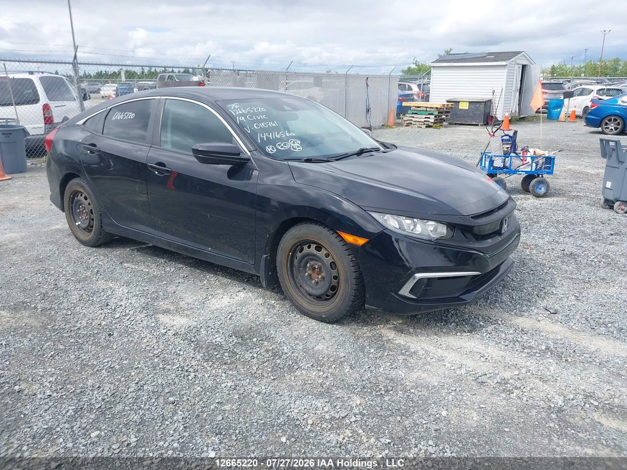 2HGFC2F58KH010761 · 2019 HONDA CIVIC LX