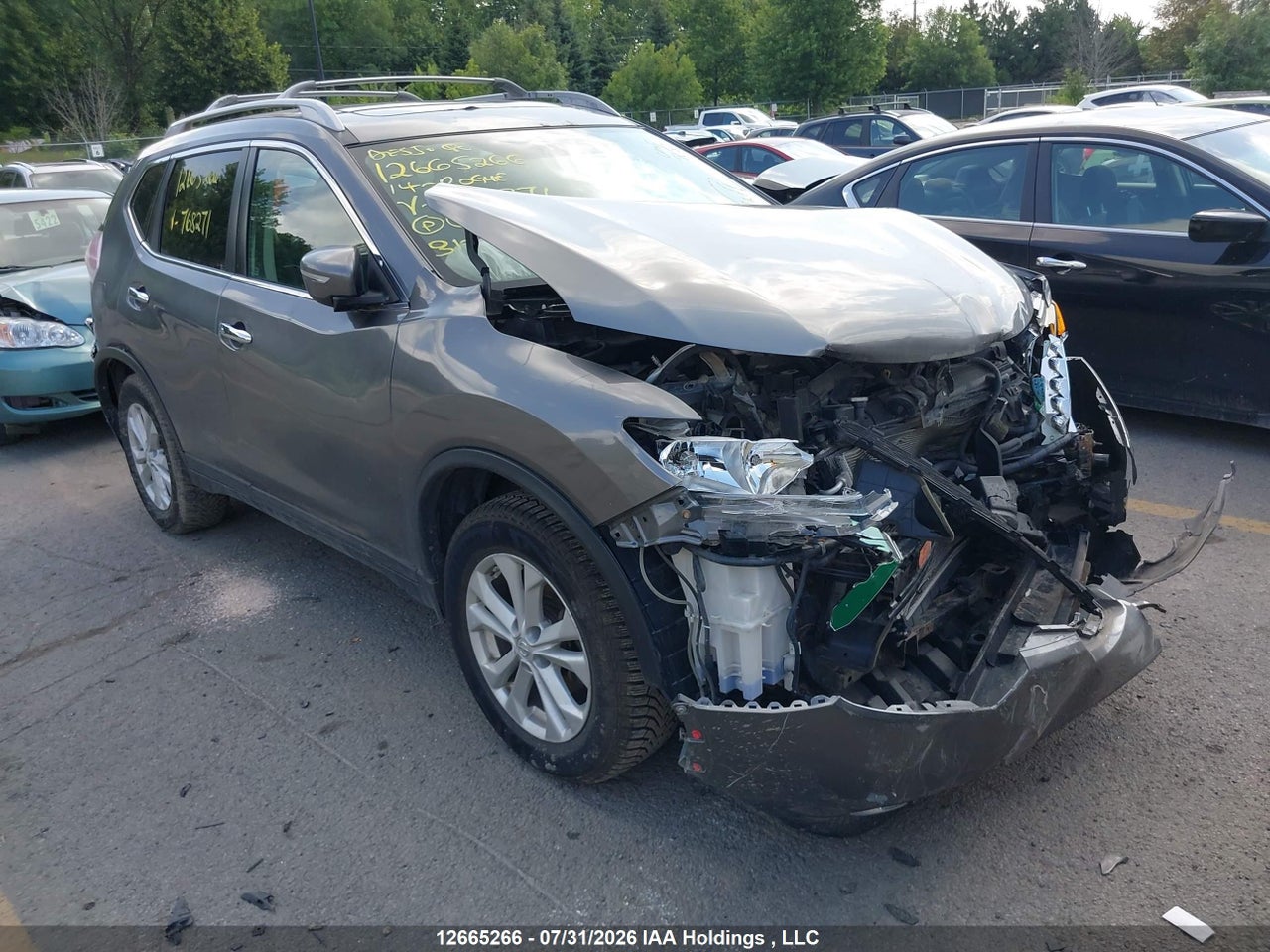 5N1AT2MV2EC768271 · 2014 NISSAN ROGUE S/SL/SV