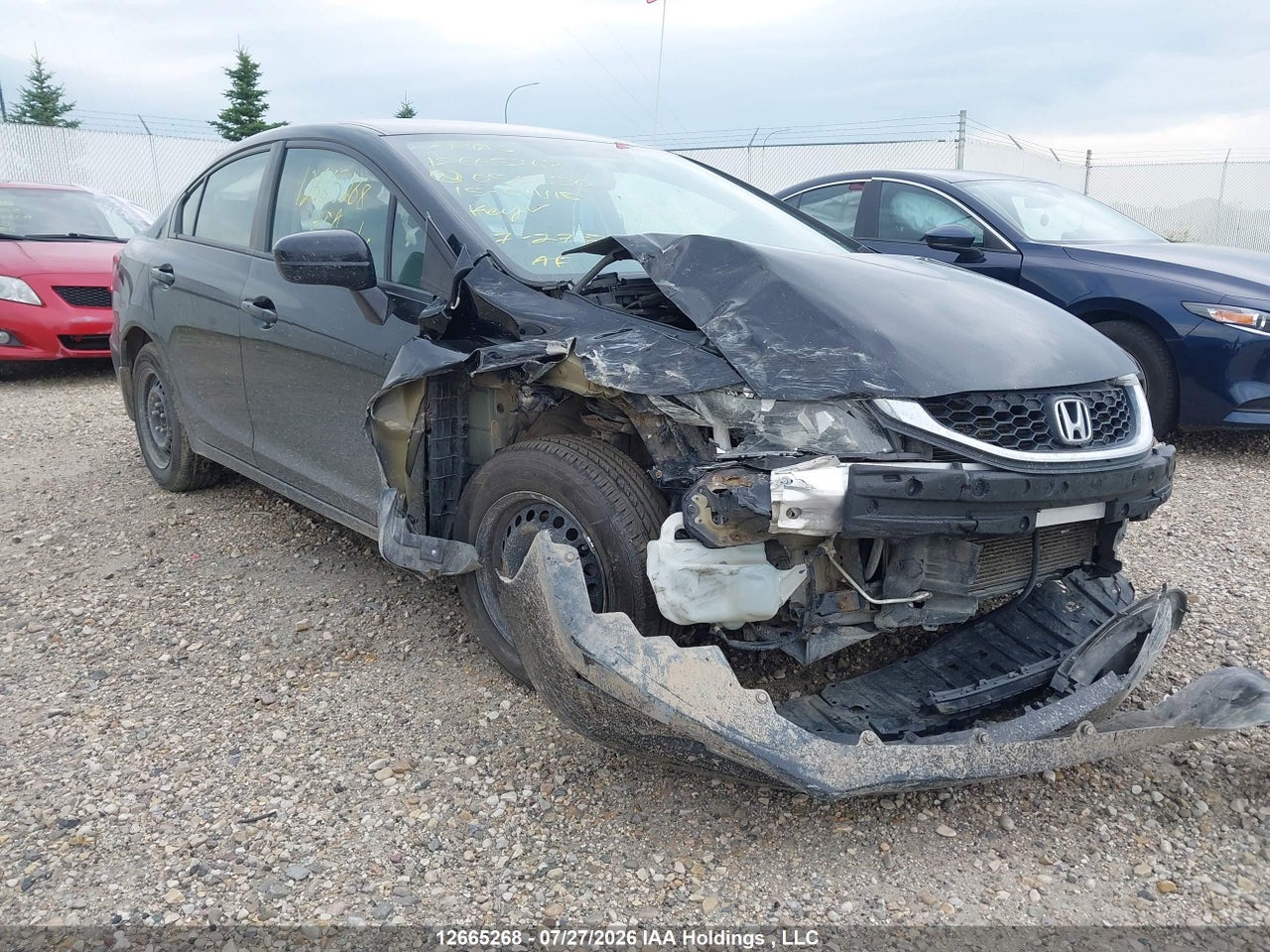 2HGFB2F48FH050550 · 2015 HONDA CIVIC LX