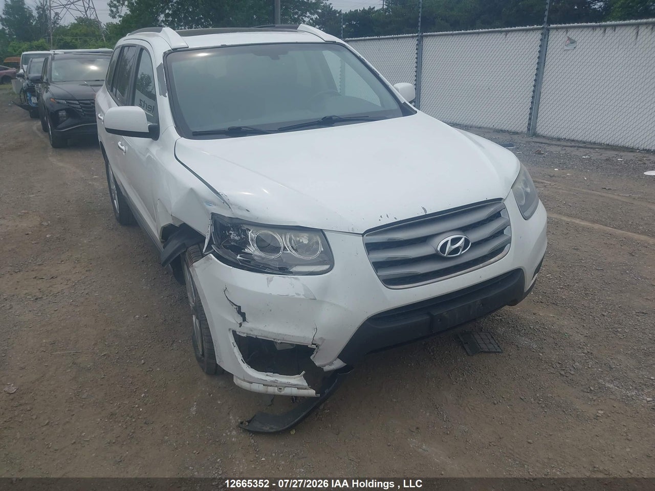 5XYZHDAG1CG138003 · 2012 HYUNDAI SANTA FE SE