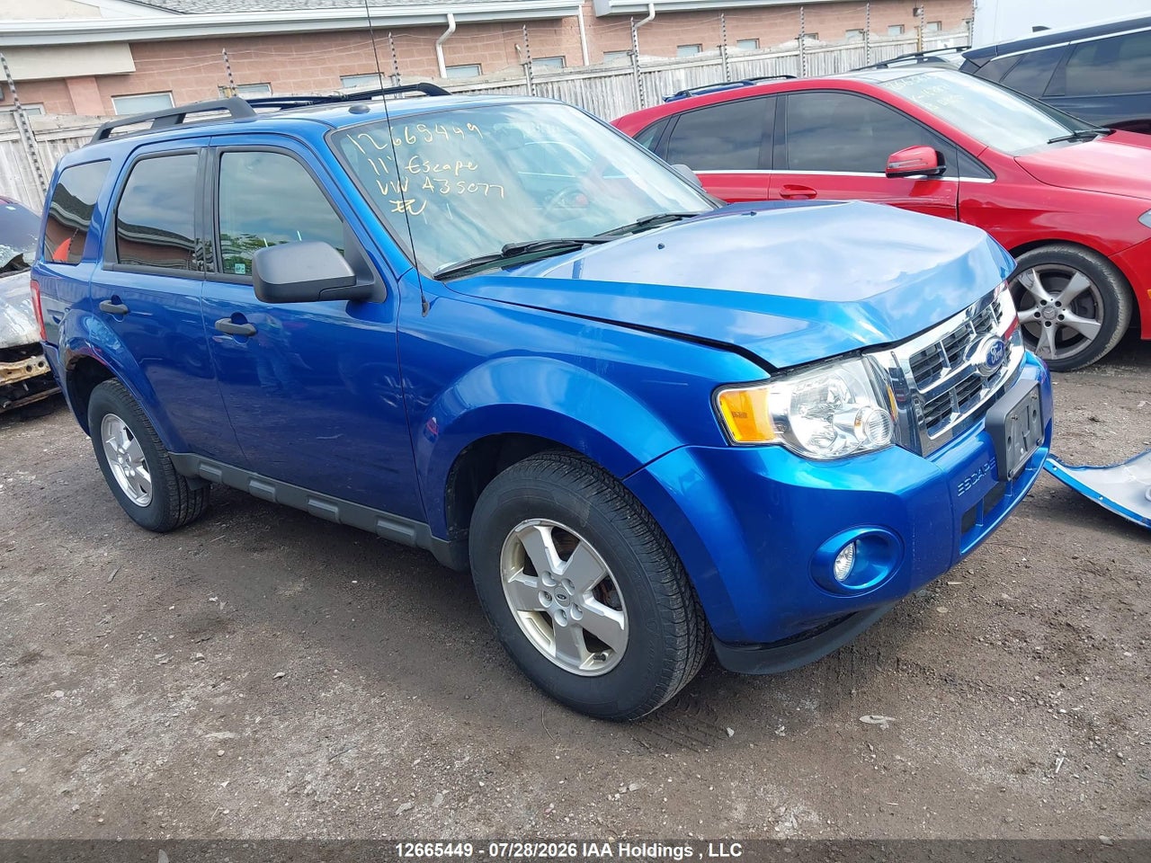1FMCU0D75BKA35077 · 2011 FORD ESCAPE XLT