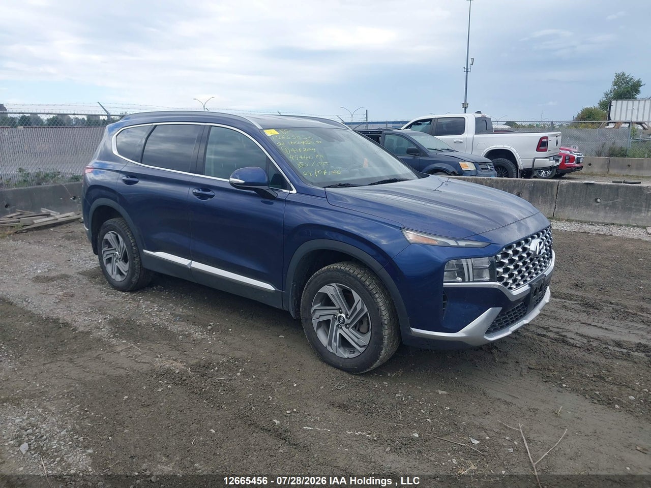 5NMS3DAJ4NH416204 · 2022 HYUNDAI SANTA FE SEL