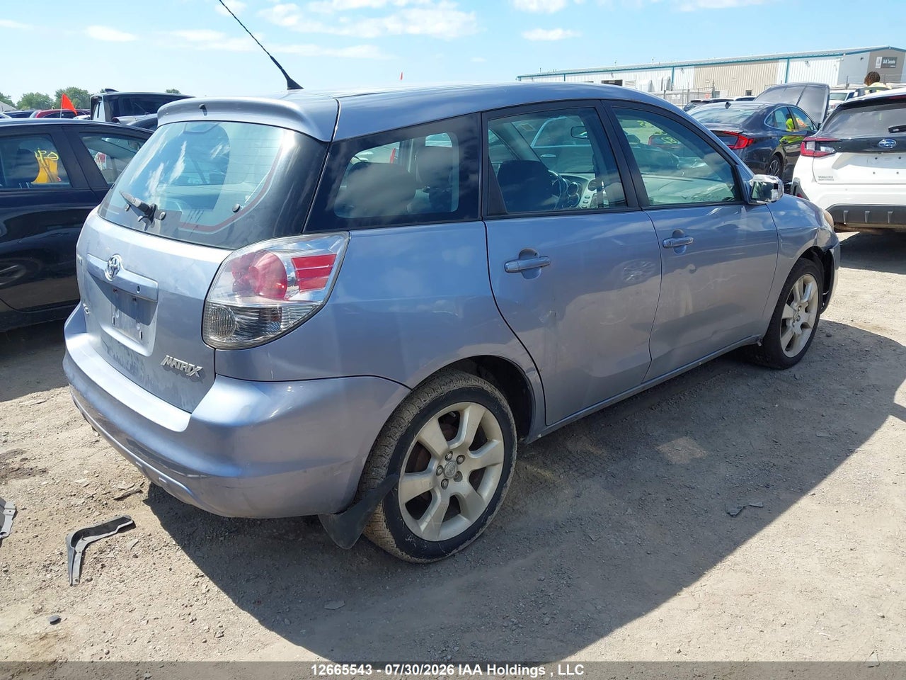2T1KR32E47C668182 · 2007 TOYOTA COROLLA MATRIX XR · 4/19