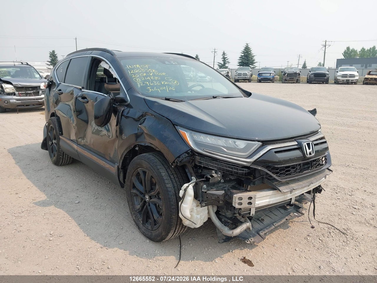 2HKRW2H98LH214830 · 2020 HONDA CR-V TOURING