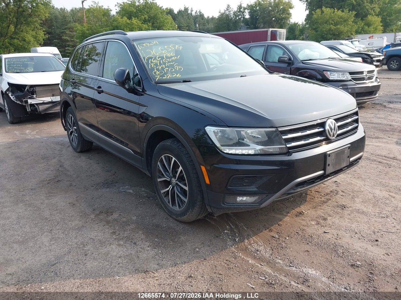3VV2B7AX4JM166786 · 2018 VOLKSWAGEN TIGUAN COMFORTLINE