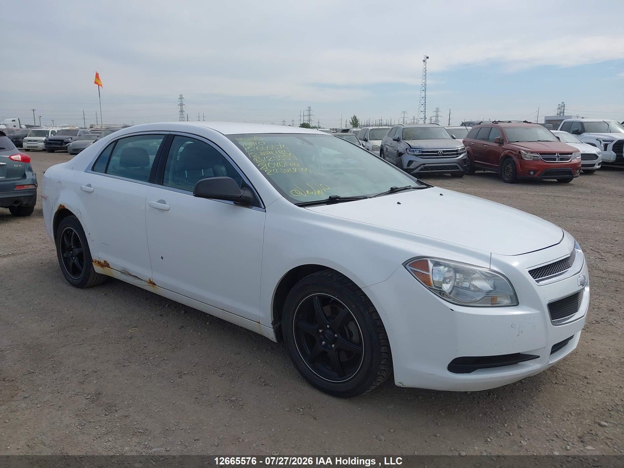 1G1ZB5EU2CF125599 · 2012 CHEVROLET MALIBU LS
