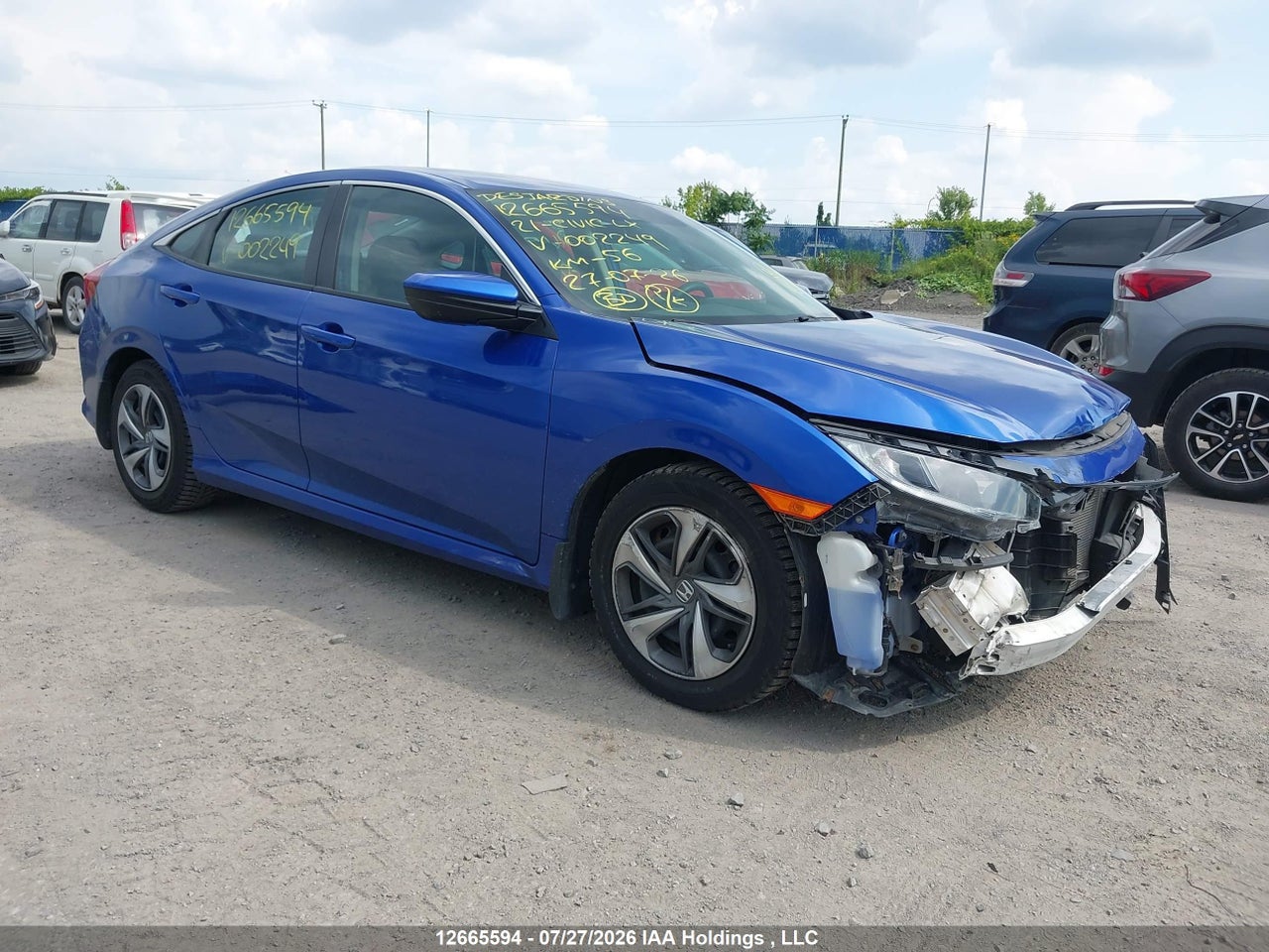 2HGFC2F59MH002249 · 2021 HONDA CIVIC LX