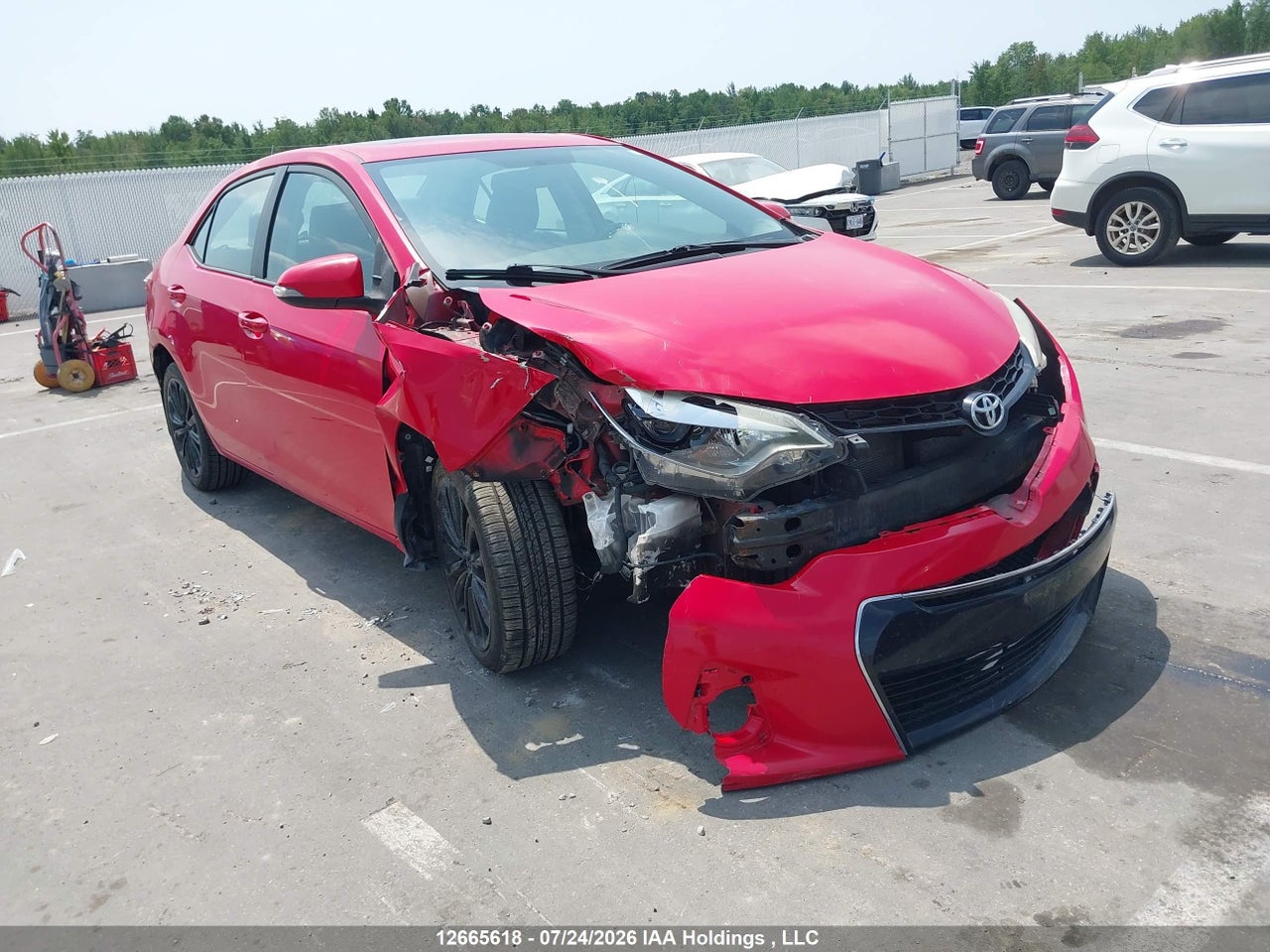 2T1BURHE7FC263571 · 2015 TOYOTA COROLLA S