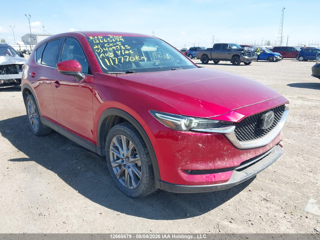 JM3KFBDM5M0409785 · 2021 MAZDA CX-5 GRAND TOURING