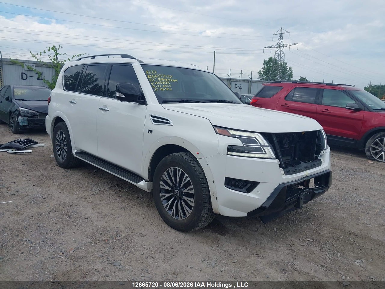 JN8AY2BBXN9815403 · 2022 NISSAN ARMADA SL