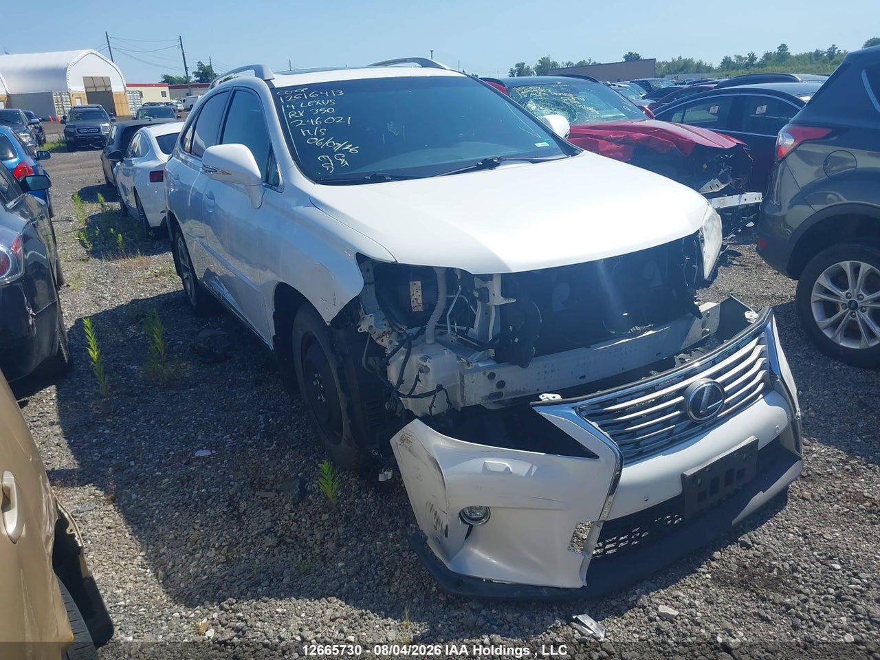 2T2BK1BA9EC246021 · 2014 LEXUS RX 350