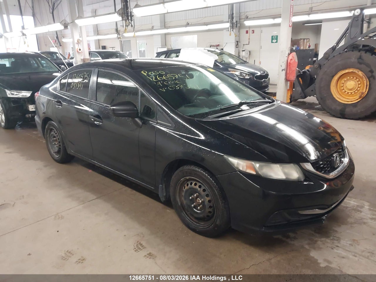 2HGFB2F42EH037341 · 2014 HONDA CIVIC LX