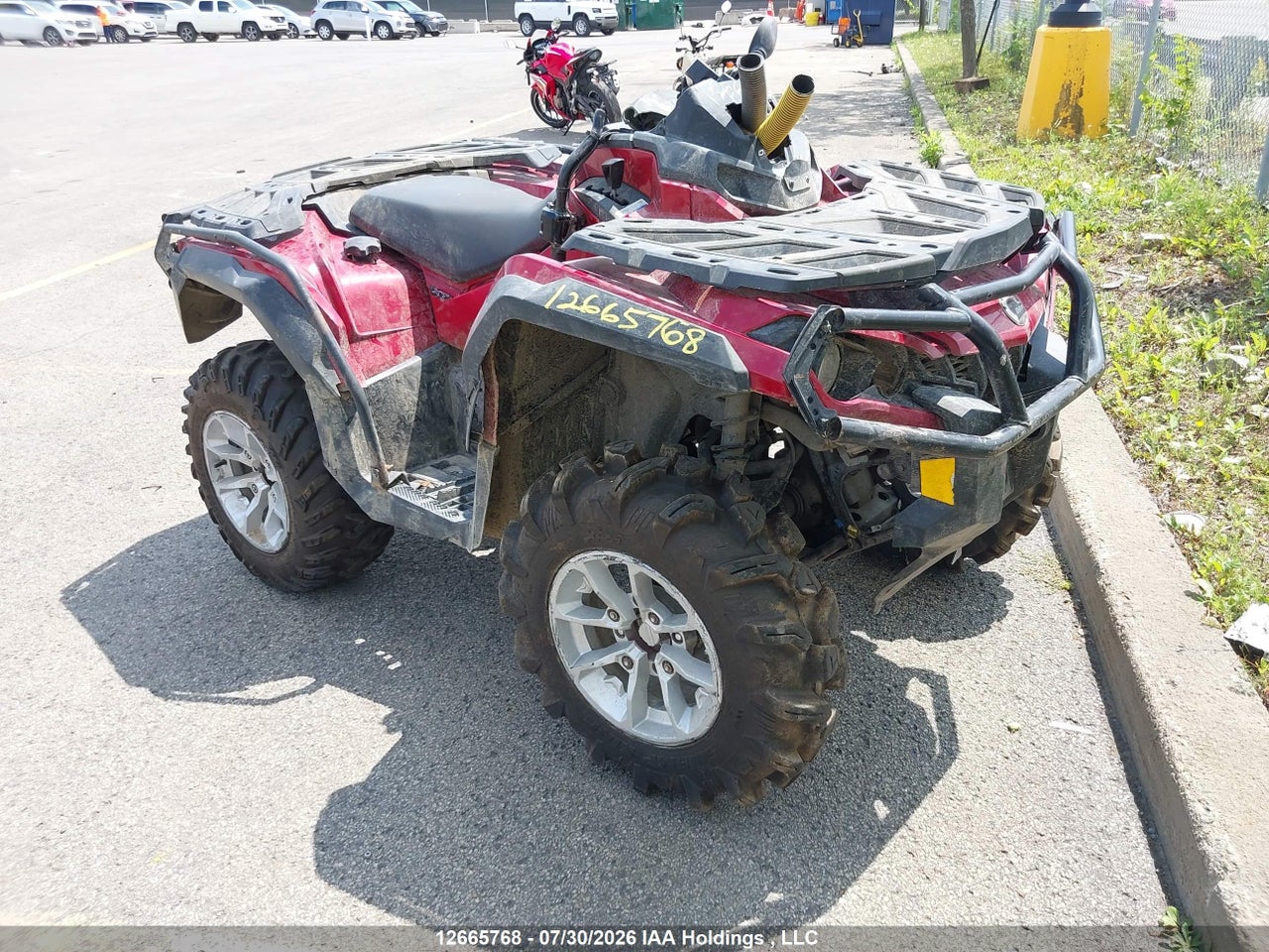 3JBLKAU44JJ000550 · 2018 CAN-AM OUTLANDER XT 850/XT-P 850