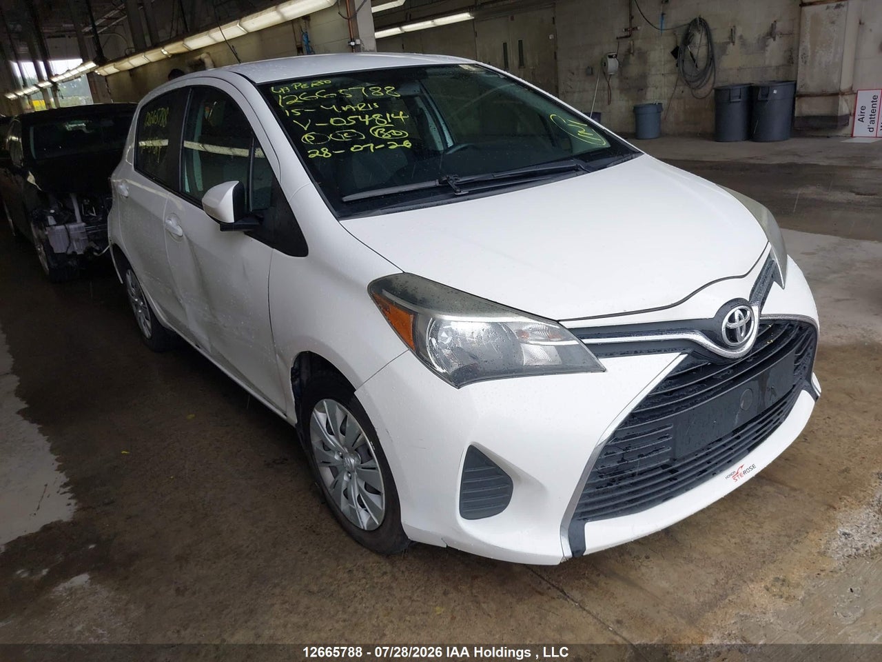 VNKKTUD36FA054814 · 2015 TOYOTA YARIS