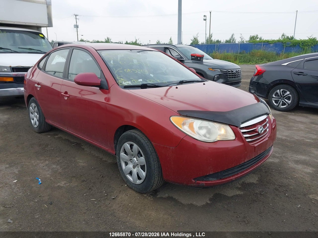 KMHDU4BD1AU085143 · 2010 HYUNDAI ELANTRA BLUE/GLS/SE