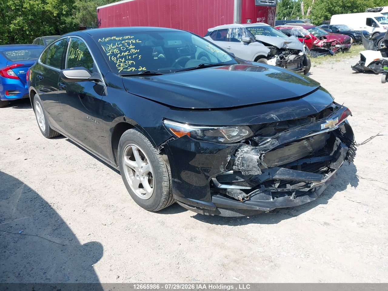 1G1ZB5ST9GF298036 · 2016 CHEVROLET MALIBU LS