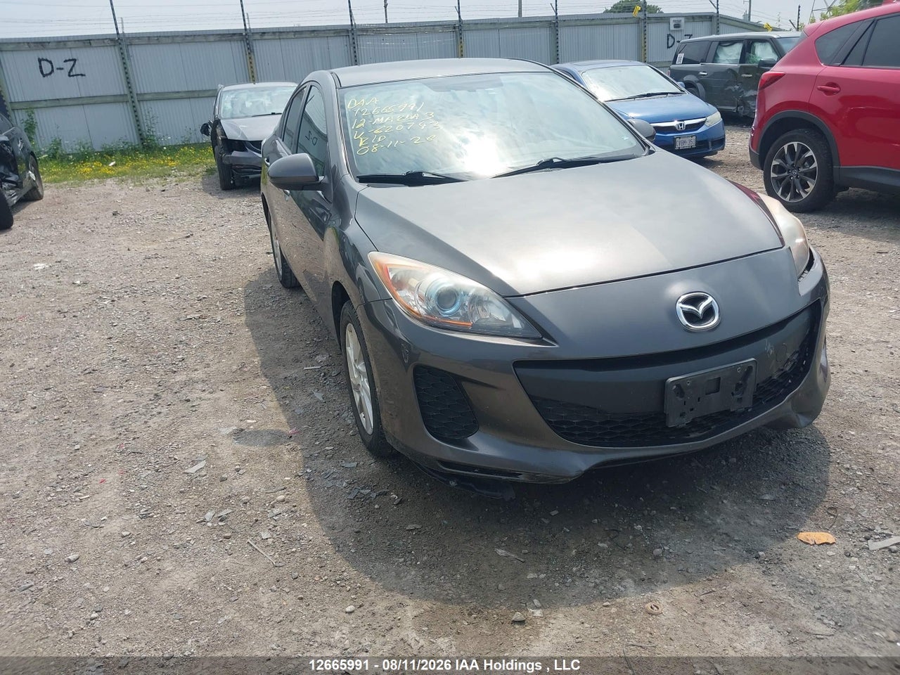 JM1BL1V77C1620743 · 2012 MAZDA MAZDA3 GS-SKY