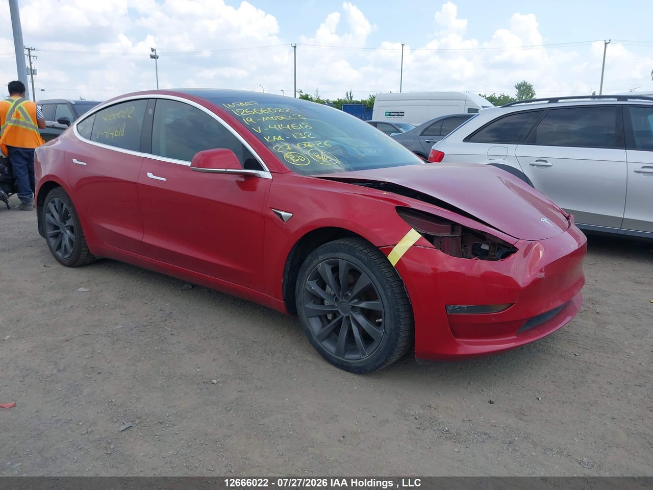 5YJ3E1EA4KF414618 · 2019 TESLA MODEL 3 LONG RANGE/MID RANGE/STANDARD RANGE/STANDARD RANGE PLUS