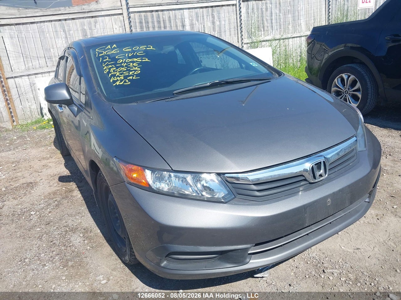 2012 HONDA CIVIC LX