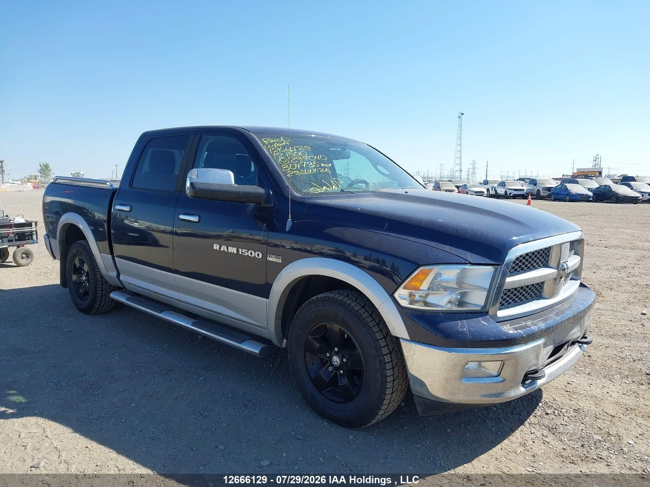 1C6RD7NT4CS297040 · 2012 RAM 1500 LARAMIE