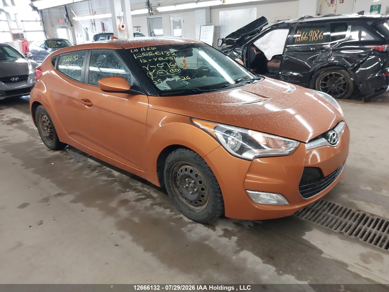 KMHTC6ADXCU076035 · 2012 HYUNDAI VELOSTER