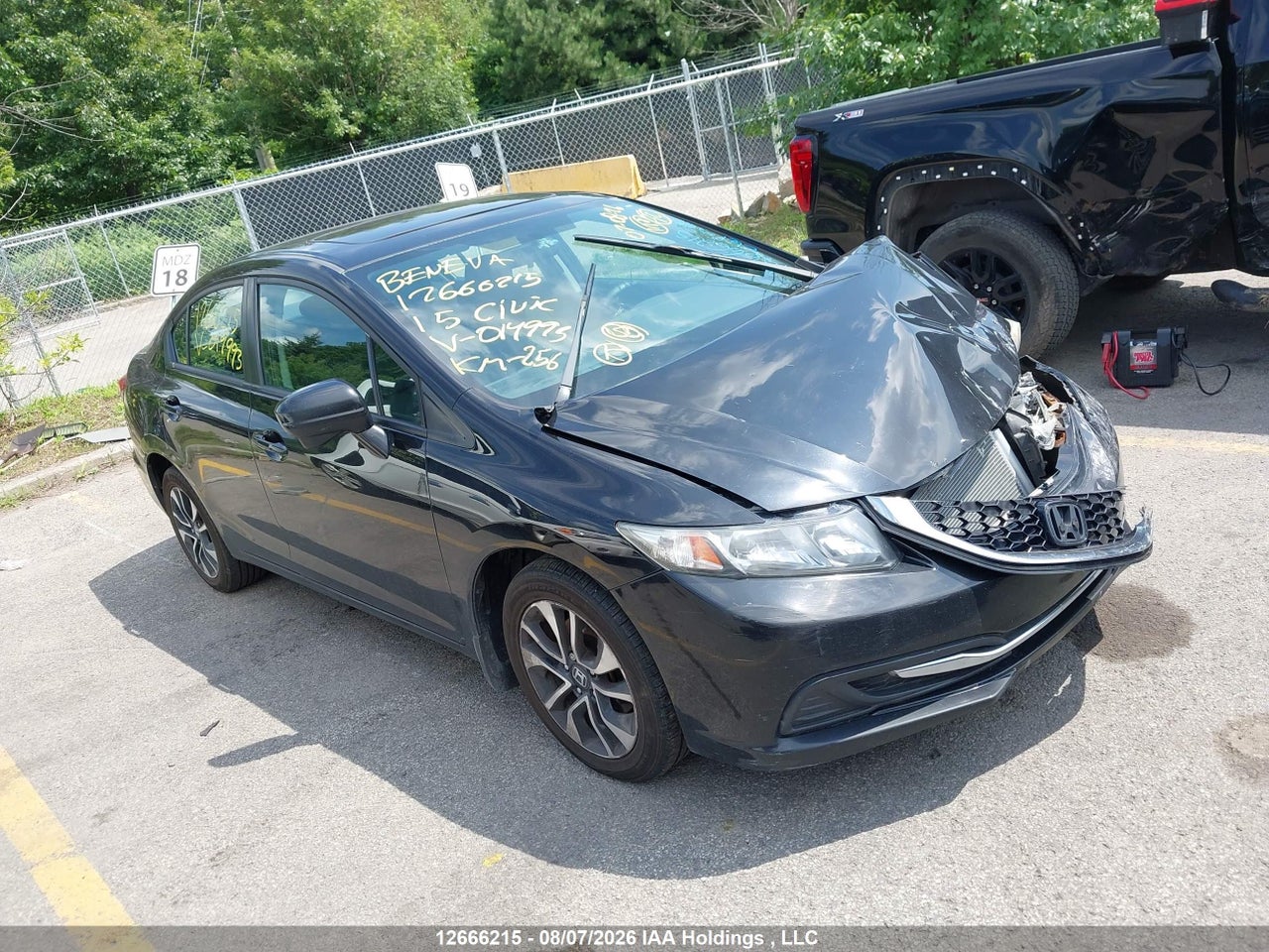 2HGFB2F54FH014993 · 2015 HONDA CIVIC EX