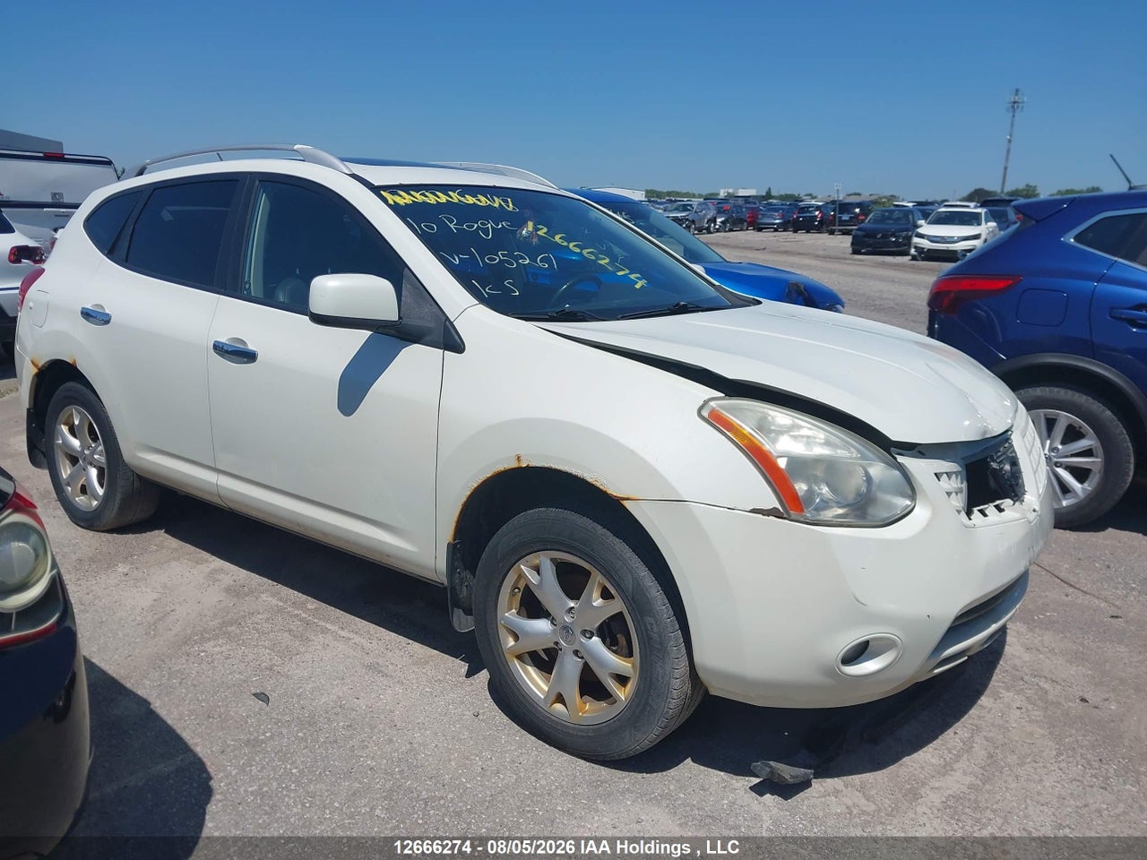 JN8AS5MV8AW105261 · 2010 NISSAN ROGUE SL
