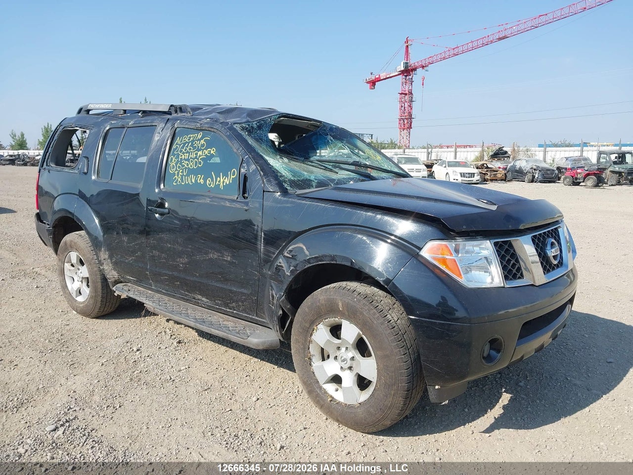 5N1AR18W76C630805 · 2006 NISSAN PATHFINDER LE/SE/XE