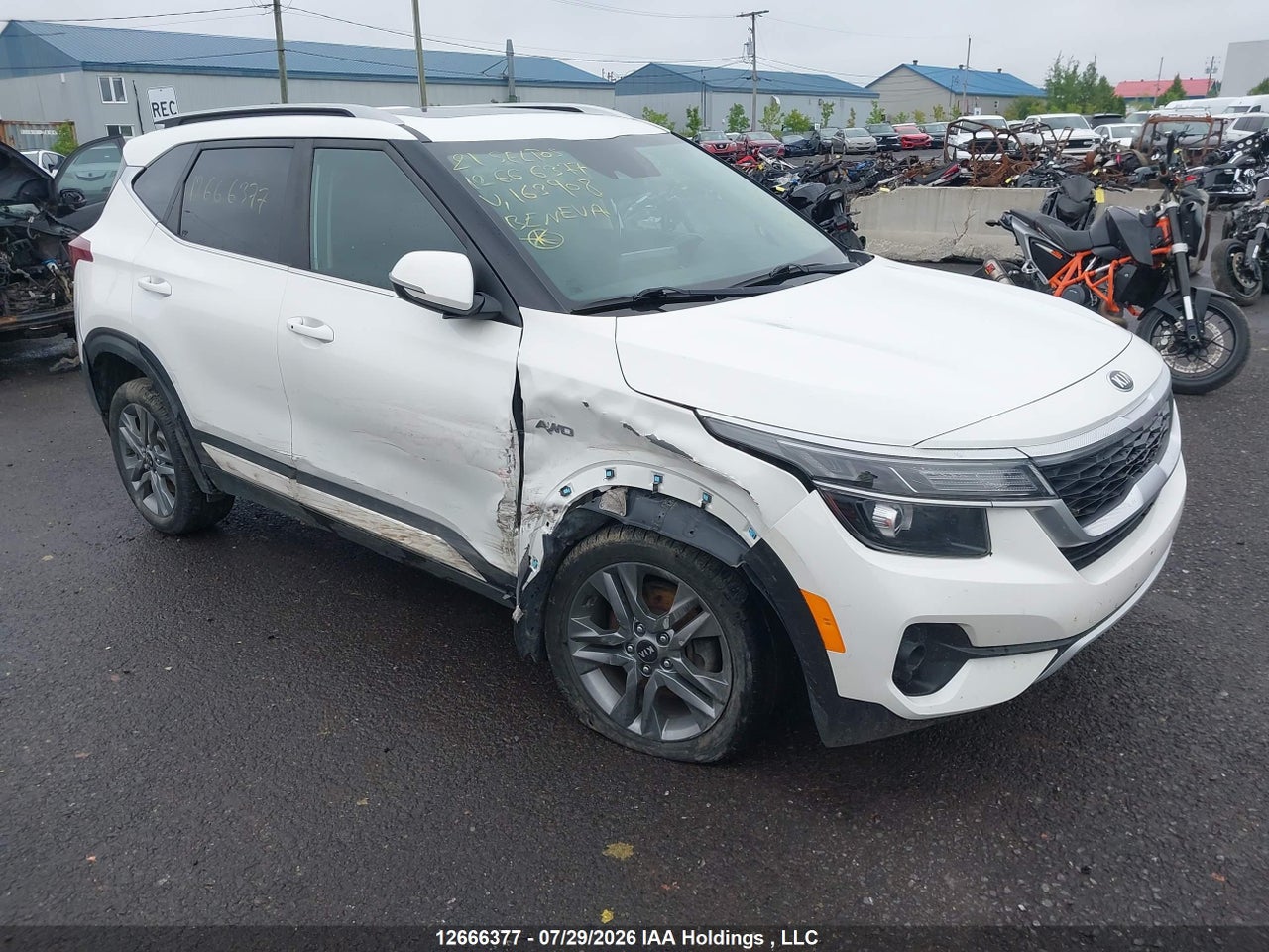 KNDEUCAA9M7163908 · 2021 KIA SELTOS EX