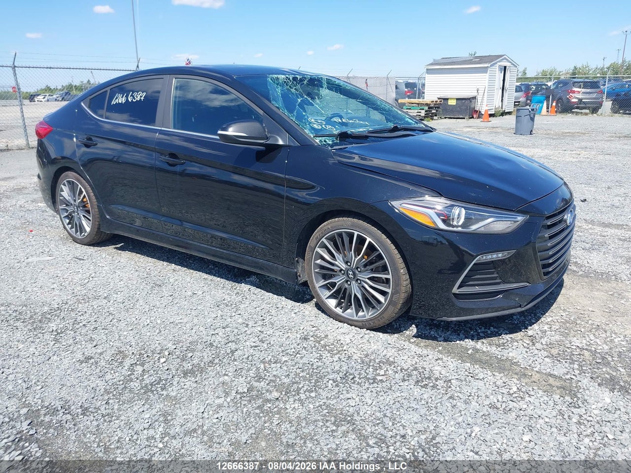 KMHD04LB5HU318833 · 2017 HYUNDAI ELANTRA SPORT