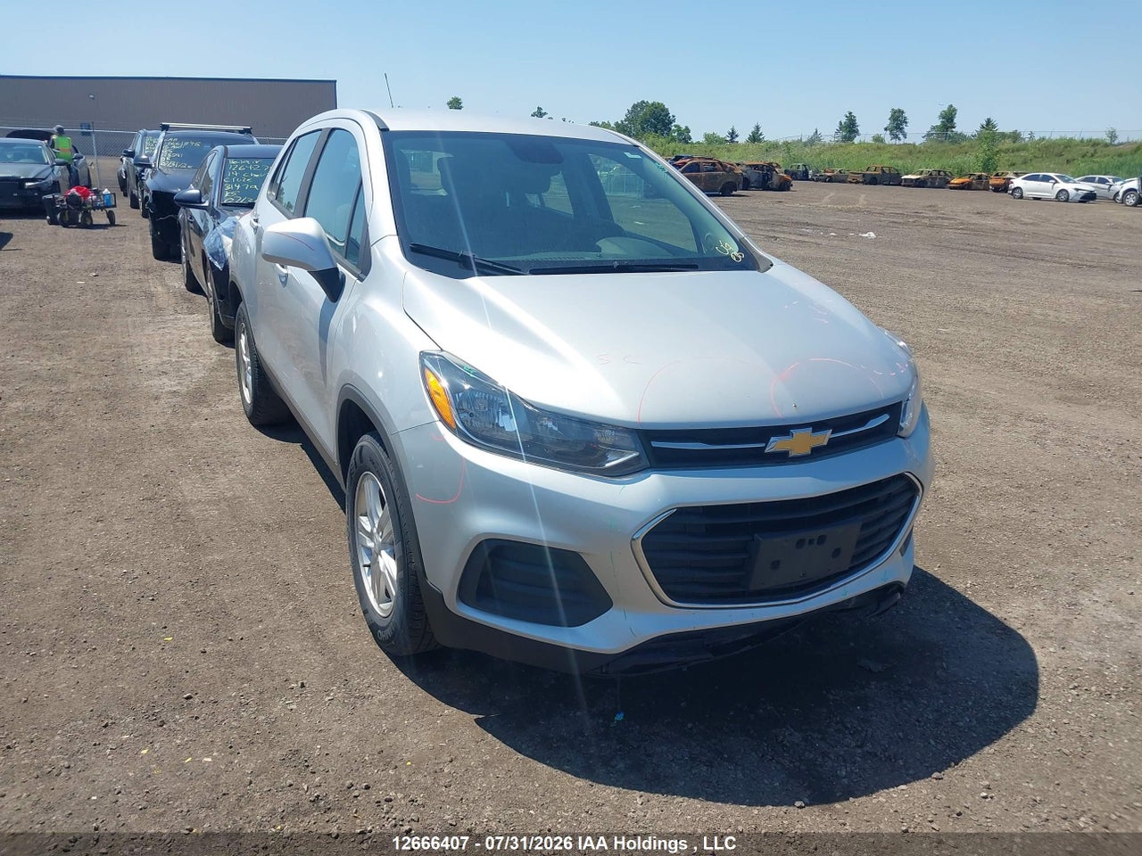 3GNCJKSB4KL203586 · 2019 CHEVROLET TRAX LS