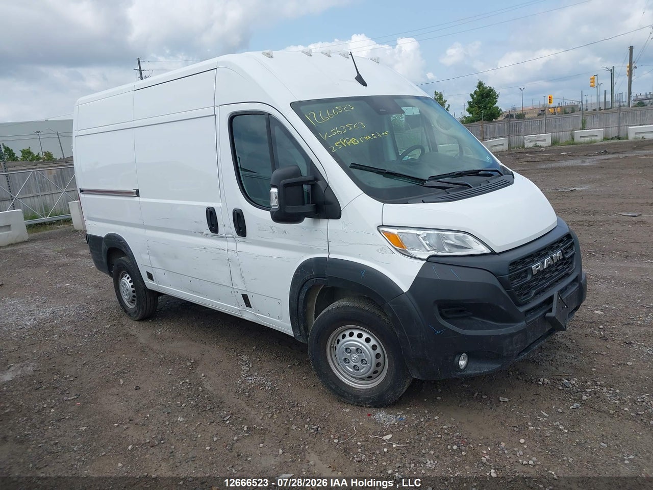 3C6LRVCG4SE563563 · 2025 RAM PROMASTER 2500 2500 HIGH