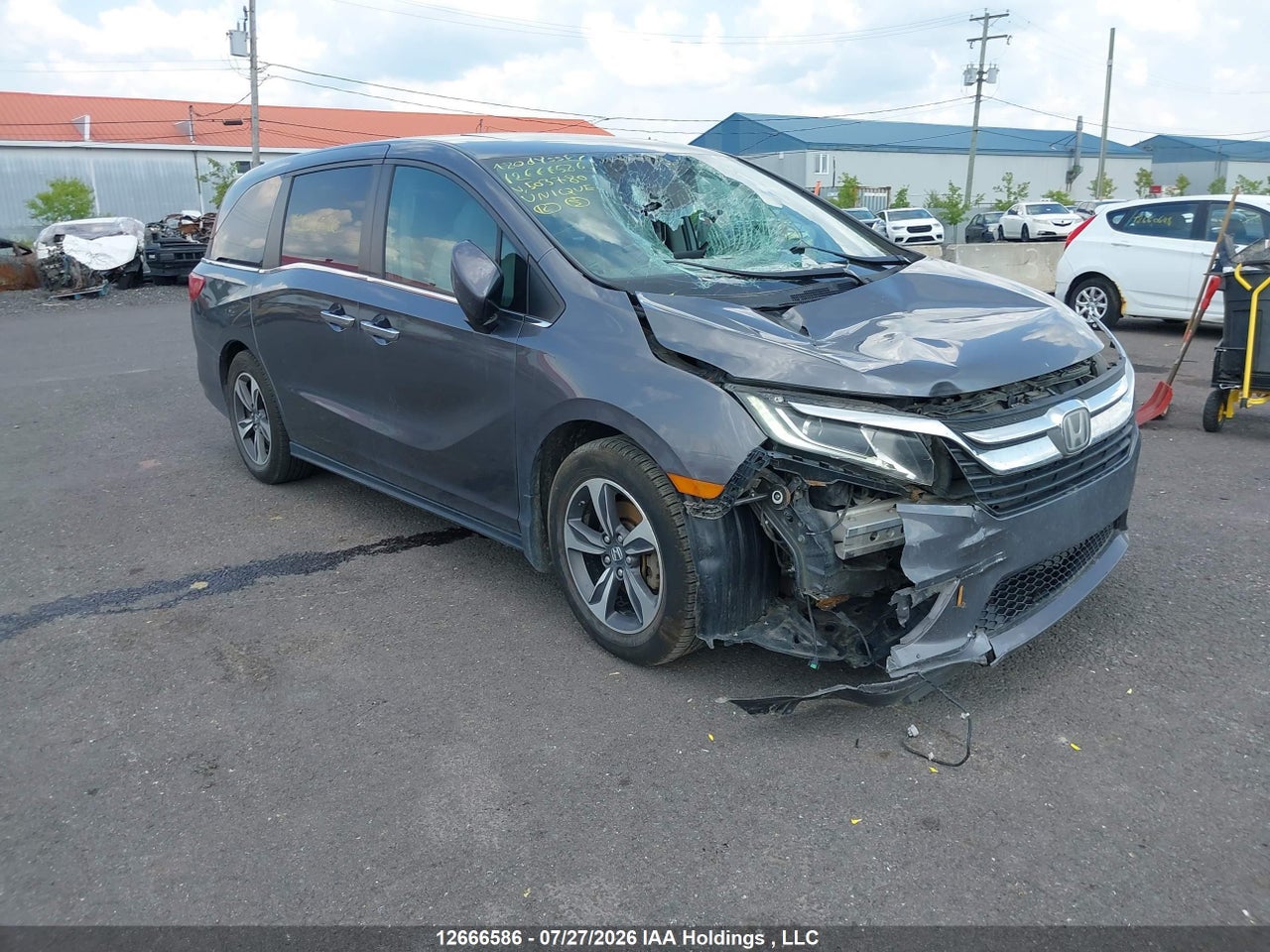 5FNRL6H47JB503780 · 2018 HONDA ODYSSEY EX