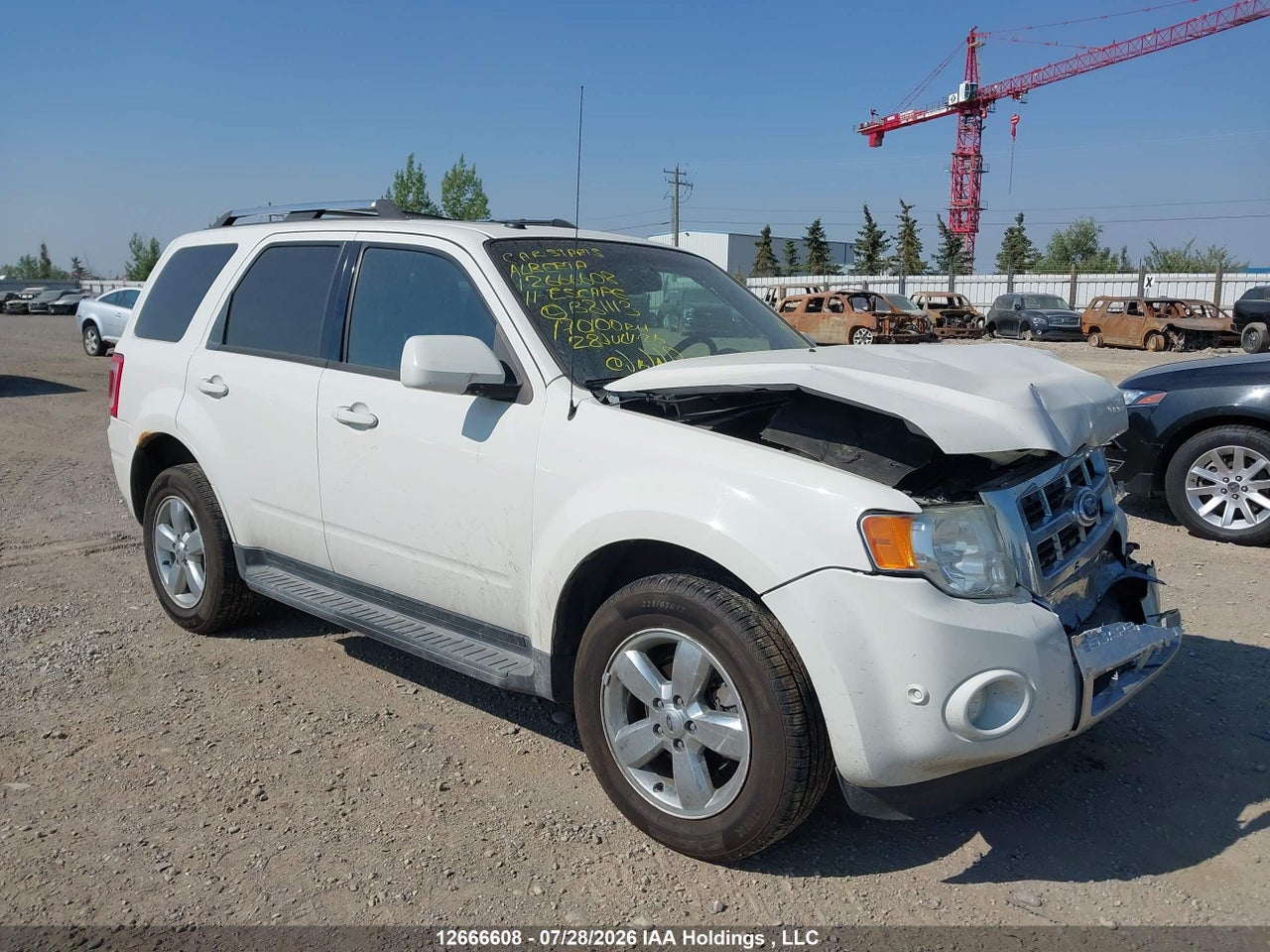 1FMCU9EG7BKB81113 · 2011 FORD ESCAPE LIMITED