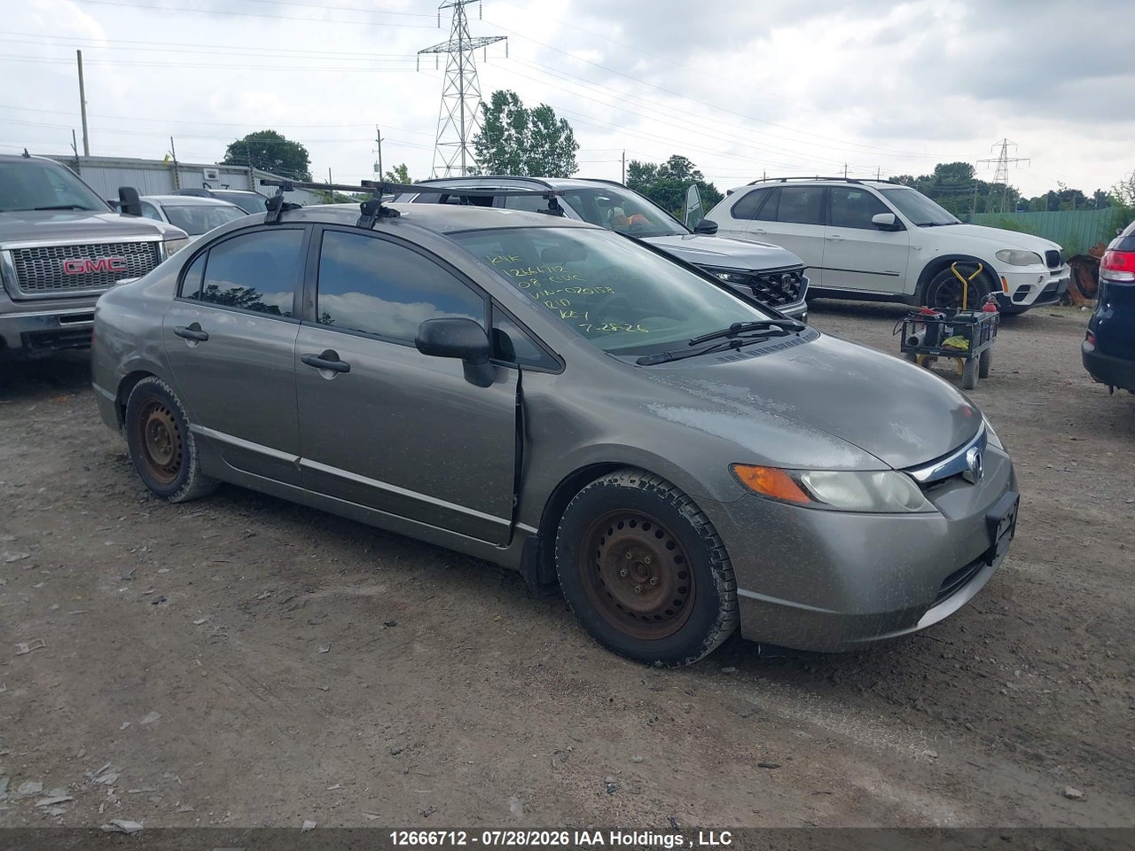 2HGFA154X8H020158 · 2008 HONDA CIVIC DX-G