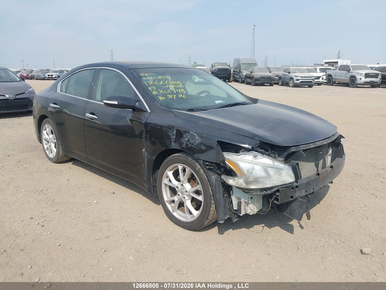 1N4AA5AP6CC801745 · 2012 NISSAN MAXIMA 3.5 SV