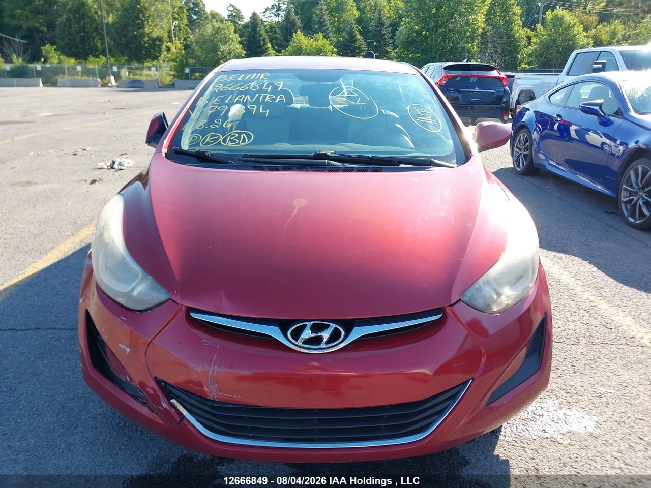 5NPDH4AE9GH791394 · 2016 HYUNDAI ELANTRA · 12/21