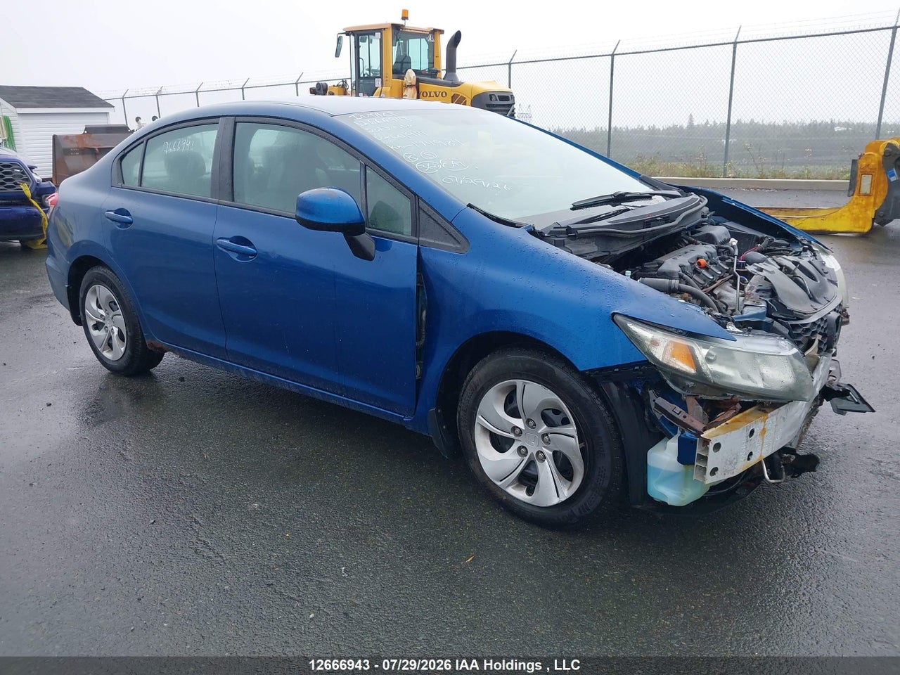 2HGFB2F4XDH001914 · 2013 HONDA CIVIC LX