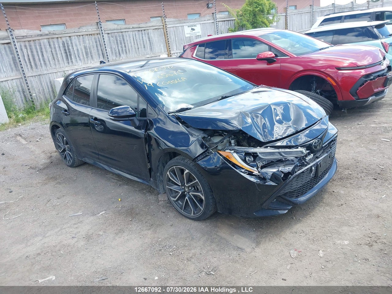 JTNK4RBE5K3065076 · 2019 TOYOTA COROLLA SE/XSE