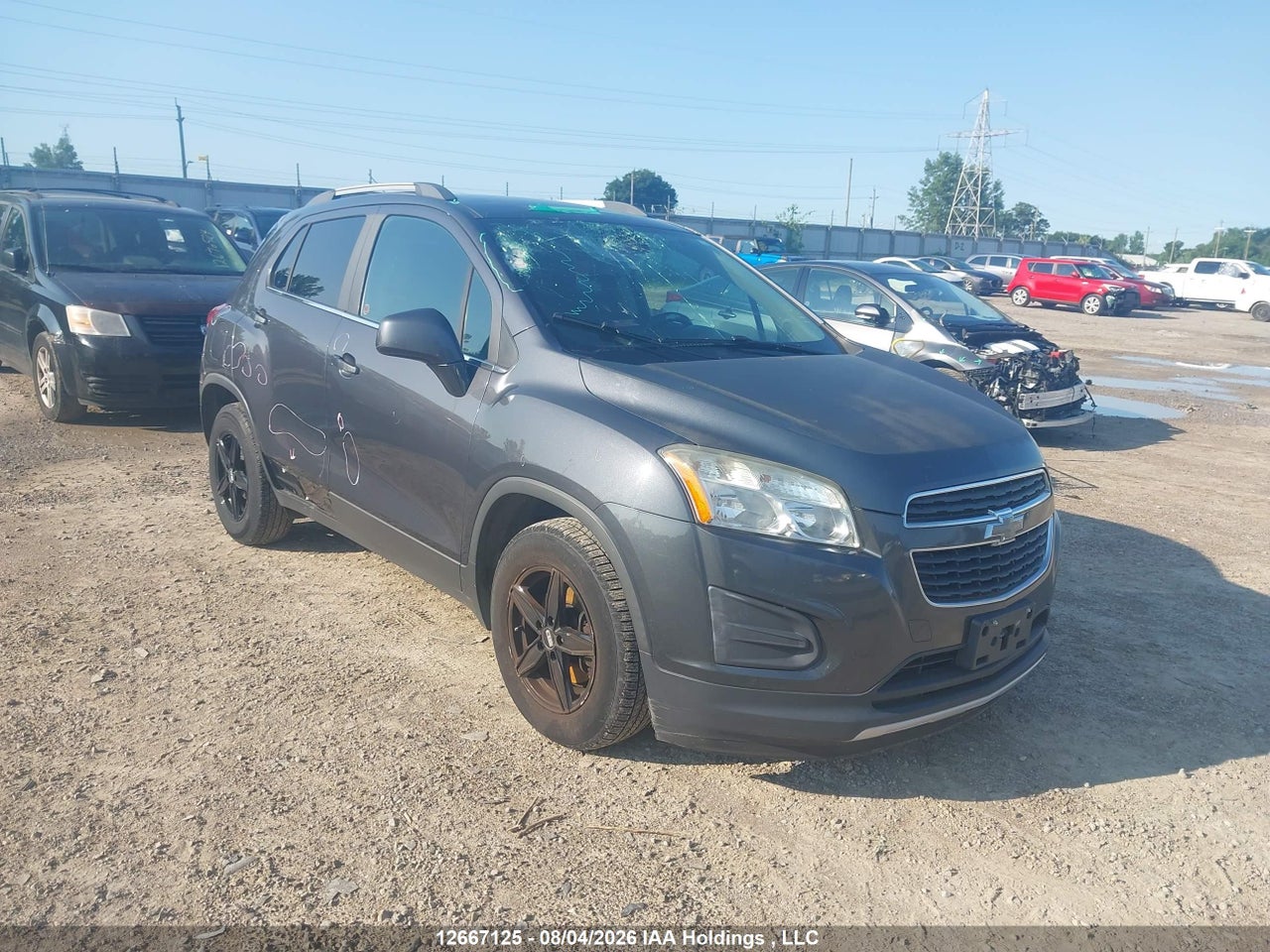 3GNCJLSB7FL151155 · 2015 CHEVROLET TRAX 2LT