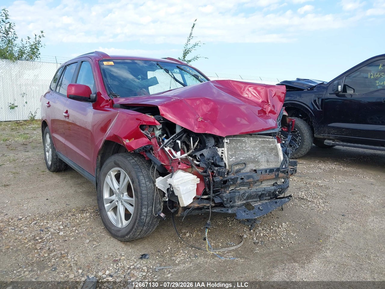 5XYZHDAG7CG115101 · 2012 HYUNDAI SANTA FE SE