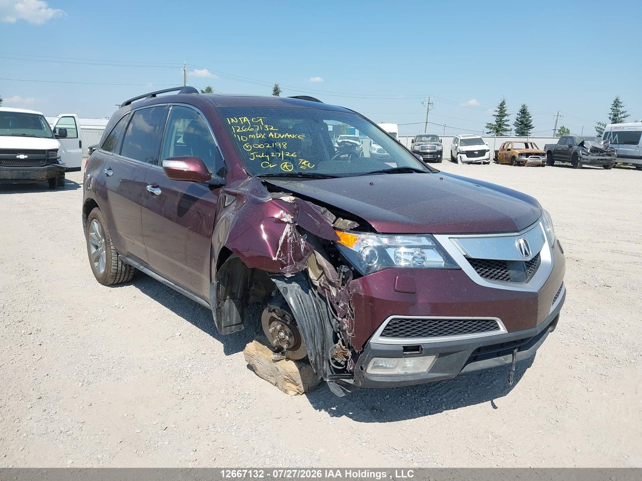 2HNYD2H76AH002198 · 2010 ACURA MDX ADVANCE
