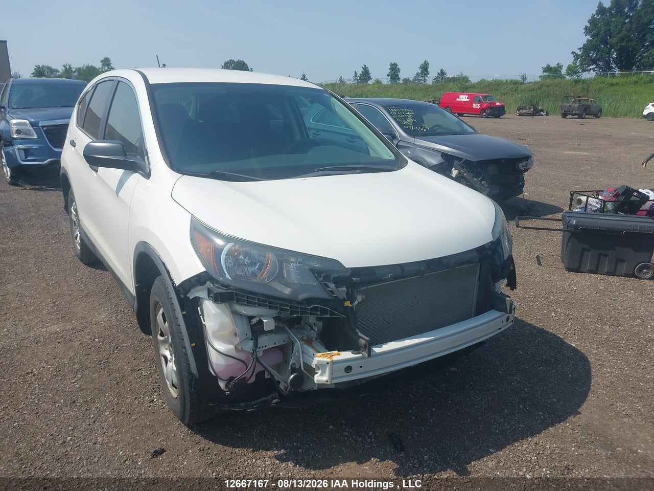 2HKRM3H36DH001674 · 2013 HONDA CR-V LX