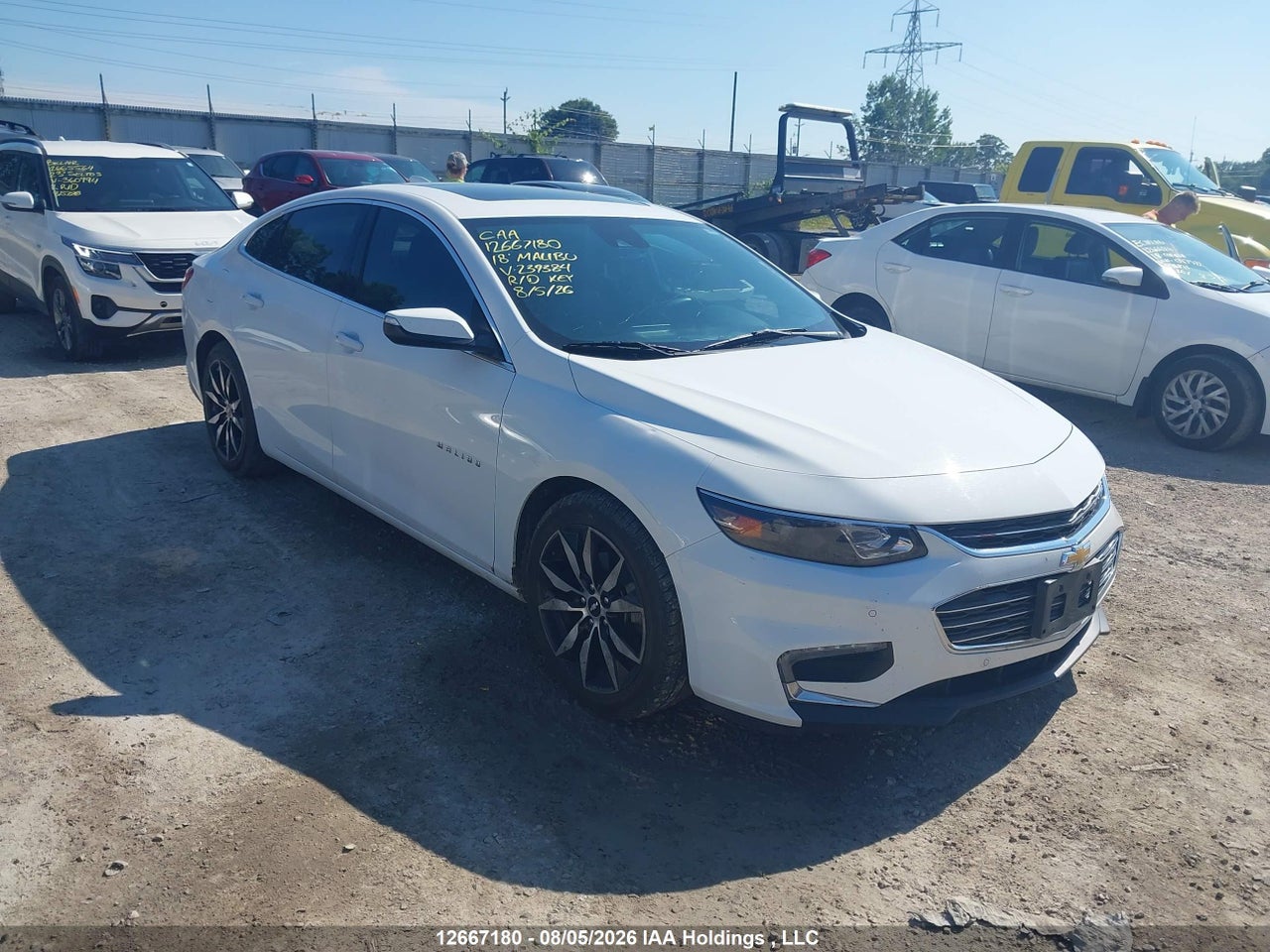 1G1ZD5STXJF239384 · 2018 CHEVROLET MALIBU LT