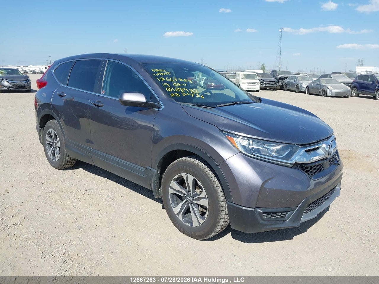 2HKRW2H25KH108983 · 2019 HONDA CR-V LX