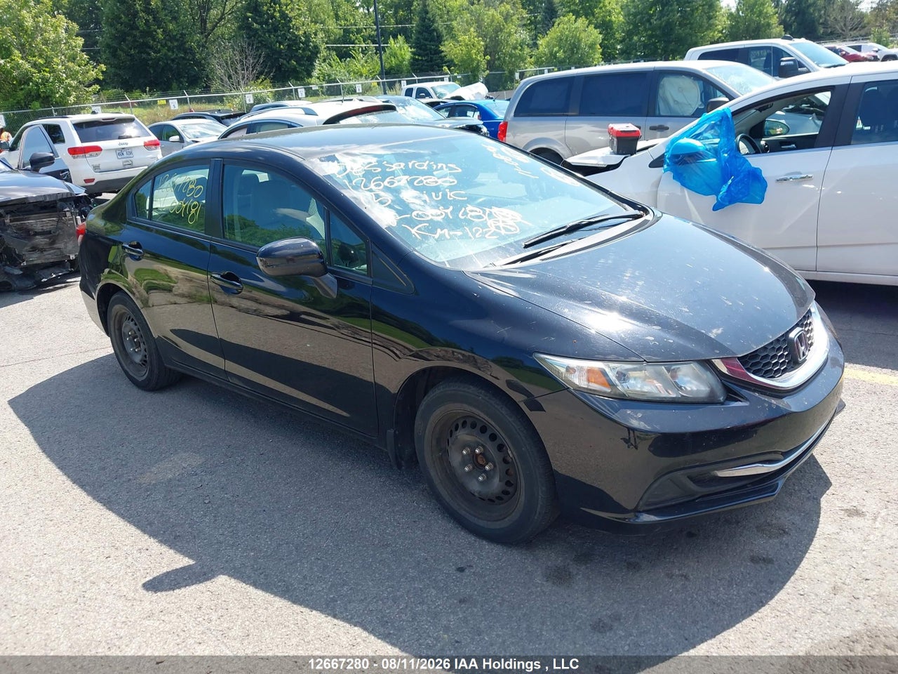 2HGFB2F44FH004181 · 2015 HONDA CIVIC LX